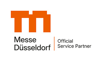 Messe Düsselforf Logo: Official Service Partner
